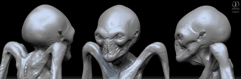 Illustration for article titled An even more revolting vision of American Horror Story Asylum's aliens